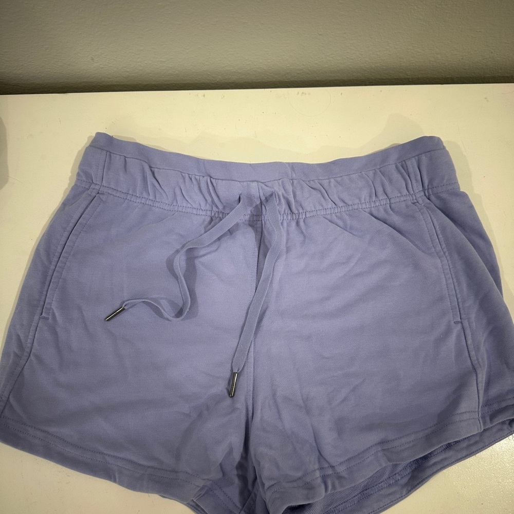 Women's Lavender Sweat Shorts